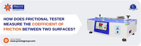 friction testing near me|measuring the coefficient of friction.